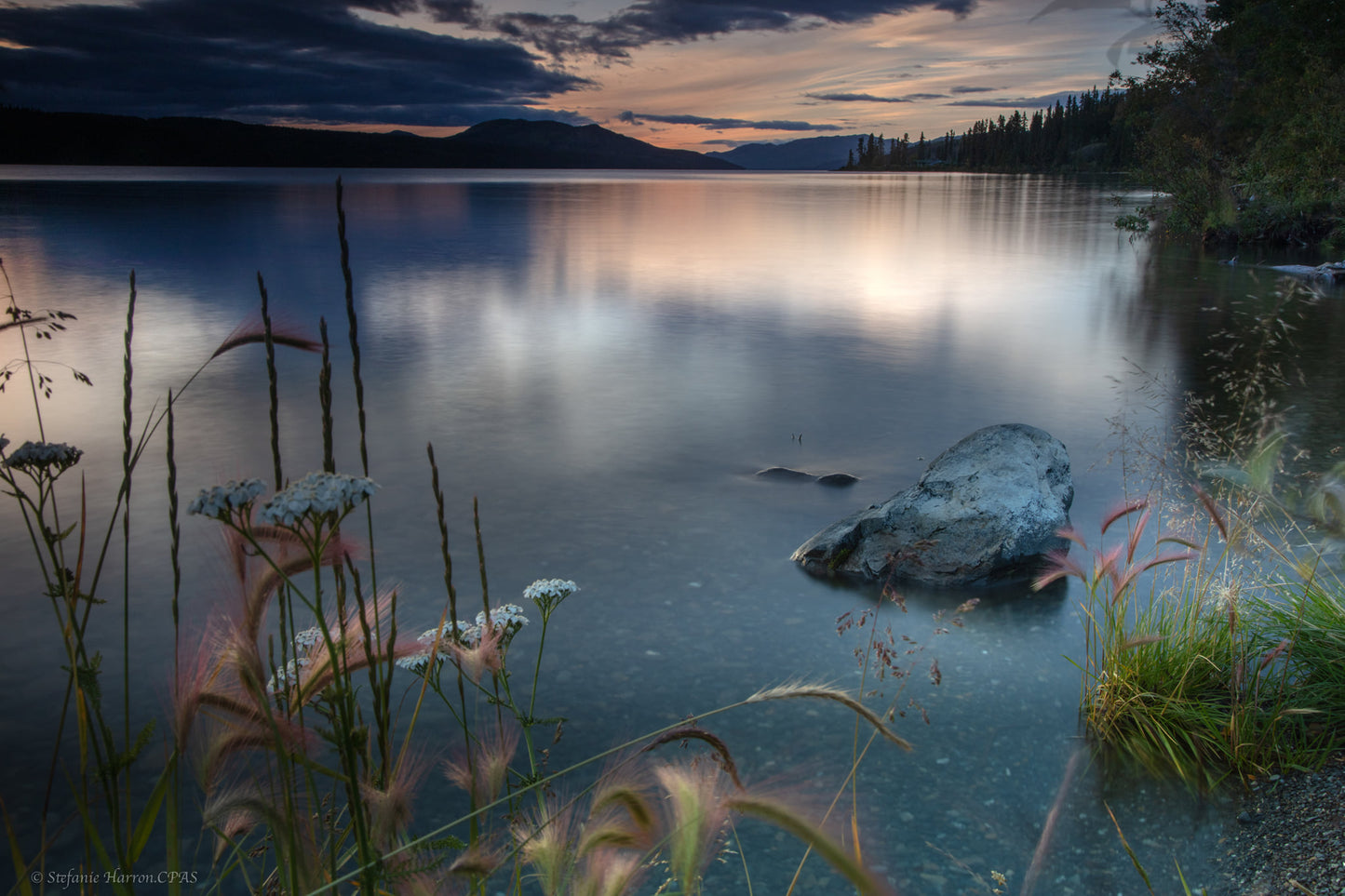 Fox Lake in the Yukon