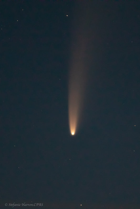 Neowise Comet & The Moon